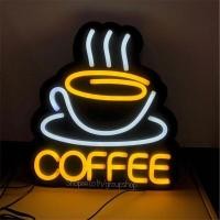 ราคา ป้ายไฟนีออนดัด Coffee-รูปแก้ว ป้ายไฟร้านกาแฟ ป้ายไฟร้าน ตกแต่งร้าน เพิ่มเอกลักษณ์ สีสันสวยงาม ดึงดูดสายตา (23330452869)