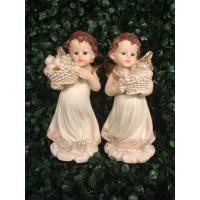 ราคา ตุ๊กตาเรซิ่น คู่กามเทพแบกกระจาดเงิน-กระจาดทอง (87137095)