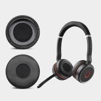 ราคา Doublebuy 1 คู่เบาะหนังใช้งานร่วมกับสําหรับ Jabra evolve 20se 30II 40 65 + 75 แผ่นแผ่นรองหูฟังฟองน้ํานุ่ม (41210144786)