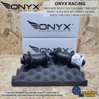 ราคา ONYX MTB HUBSET BOOST ISO-110/15 มม.Tru-bolt FR 32 SP & MTB MFU BOOST 148/12 Thru-bolt REAR 32SP (ชุด) (46153925051)