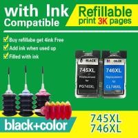 ราคา เข้ากันได้ PG745 CL746 หมึก PG 745XL CL 746XL สีดำ PG745 CL746 PG745XL CL746XL รีฟิลสำหรับ iP2870S TS207 (16122558180)
