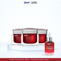 ราคา Yanhee Vita8 Complex Ultimate Cream 3 กระปุก+Red Energy Lifting Serum 1 ขวด (57656030913)