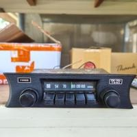 ราคา วิทยุติดรถยนต์โบราณ รับได้แต่ AM ไฟเข้าใช้งานได้ปกติ แต่ที่บ้านไม่มีคลื่นเลยหาสัญญาณไม่เจอ มือสอง ใส่รถคลาสสิค รถโบราณ (28913960268)