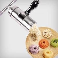 ราคา สะดวกและสะดวก แม่พิมพ์วุ้นเส้นสดสแตนเลส 5 หัวที่บ้าน (26869759419)