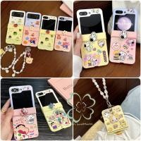 ราคา น่ารักการ์ตูนหมุนได้บานพับ Hard Case สําหรับ Samsung Galaxy Z Flip 7 Z Flip 6 7FE Z Flip 5 Z Flip 4/3 Matte Cover (44064306874)