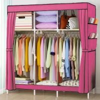 ราคา ตู้เสื้อผ้าญี่ปุ่น 3 บล็อค + พร้อมผ้าคลุม （3_04） (1432401222)