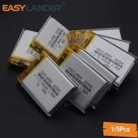 ราคา 3.7V 800mAh603040 Rechargeable Lithium Li-ion Polymer Battery for Mp3 GPS mobile bluetooth (43701381271)