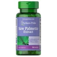 ราคา Puritan's Pride Saw Palmetto Extract [ 90 softgel ] now foods saw palmetto (3386080656)