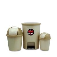 ราคา ชุดถังขยะ ถังขยะ ถังขยะเซ็ท ถังขยะภายรถยนตร์ สีเบจ,ขาวดำ 3 ใบ (6822517622)