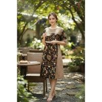 ราคา ชุดเดรสผ้าบาติก - Putri Jolita - ชุดเดรสผ้าบาติกแขนสั้นจัมโบ้ 115 - มีสต๊อกล่าสุด!!! (47555185344)