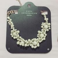 ราคา ❤️ส่งต่อ❤️สร้อยคอมุก Zara แท้ (754930849)