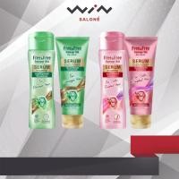 ราคา Free & Free ฟรีแอนด์ฟรี เซรั่ม แชมพู 300 มล / ครีมนวด 240 มล. ยาสระผม สำหรับผมแห้งเสีย ผมทำสี (25571205096)