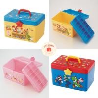 ราคา กล่องเก็บของ ลายเจ้าหญิง ทอยสตอรี่ มาริโอ้ Disney princess Toy Story Mario ลิขสิทธิ์แท้ Skater (21423287293)