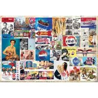 ราคา โปสเตอร์ โฆษณา โค้ก โบราณ Pepsi Vintage Advertisign MIX POSTER 24”x35” Inch Classic Label Logo Retro Antique V2 (2032461412)
