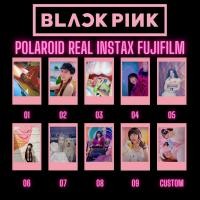 ราคา BLACKPINK ICE CREAM The Album Polaroid Instax Fujifilm Black/Black/Pink Jenny Jisoo Rose Lisa Custom (9444724742)