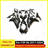 ราคา ABS Motorcycle full Fairing kit fit for Yamaha YZF-R6 YZF R6 2017 2018 2019 2020 2021 2022 2023 202 (54955035401)