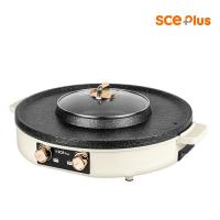 ราคา [ พร้อมส่ง / มือสอง ] SCE Plus เตาปิ้งย่าง ชาบูไฟฟ้า 2in1 ทำความร้อนเร็ว รุ่น G18 (29573486153)