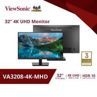 ราคา Viewsonic VA3208-4K-MHD 32” 4K UHD VA Monitor with Built-in speakers (จอมอนิเตอร์) ประกันศูนย์ 3 ปี (29566035985)