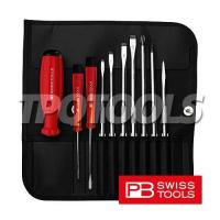 ราคา ชุดไขควงบรรจุซองหนัง(ด้ามแดงขุ่น)10ตัว/ชุด PB8215L25 "PB SWISS TOOLS" สินค้าจากประเทศสวิตเซอร์แลนด์ (52601885620)