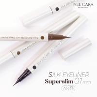 ราคา N413 อายไลเนอร์ หัวพู่กัน กันน้ำ แห้งเร็ว NEE CARA (51200026115)