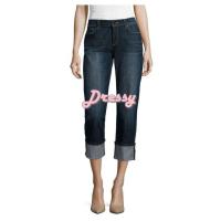 ราคา Liz Claiborne Boyfriend Fit Straight Leg Jeans (1028359330)