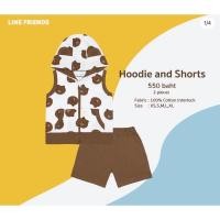 ราคา Babylovett Line Friends Hoodie XL ใหม่ไม่แกะซอง (21219159556)