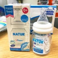 ราคา NATUR เนเจอร์ ขวดนม UHappy ขนาด 2ออนซ์ พร้อมจุกนม S (สำหรับทารกแรกเกิด-3 เดือน) (2907412160)