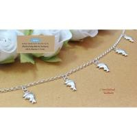 ราคา IT'S ME สร้อยข้อเท้าเงินแท้92.5% ลายผ่าหวายร้อยปลาโลมาคู่(ห้อยกระดิ่ง 1 ลูก)(เนื้อเงินแท้) : L0016 (22074286172)