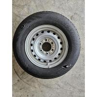 ราคา ล้อกระทะเหล็ก ขอบ 15 6 รู 139 กว้าง 6.5 พร้อมยาง Bridgestone 215/70 R15 ปี22 (ผ่านการใช้งาน) ราคาต่อ 1 ล้อ (29972790780)
