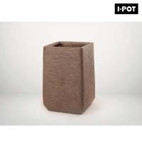 ราคา I-POT กระถางไฟเบอร์เคลย์ รุ่น ทอลแสควร์คลิฟ สี ครีม/น้ำตาล (26910613055)