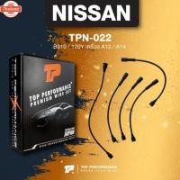 ราคา ประกัน 3 เดือน สายหัวเทียน NISSAN B310 / 120Y เครื่อง A12 / A14 - TOP PERFORMANCE MADE IN JAPAN - TPN-022 - สายคอยล์ นิส (43919183619)