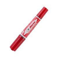 ราคา HORSE ปากกามาร์คเกอร์ รุ่น 2 หัว สีแดง (แพ็ค3ด้าม) (14290357100)