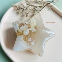 ราคา หินแท้ซากุระอาเกต Sakura agate บอสซั่มอาเกต Blossom agate (20940881275)