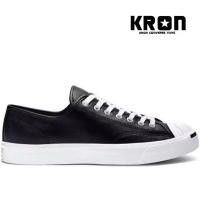 ราคา ลิขสิทธิ์แท้ 100% CONVERSE JACK PURCELL LEATHER OX BLACK แจ็คหนังแท้ สีดำ (2385829286)