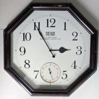 ราคา SEIKO นาฬิกาแขวนผนัง wall clock งานแบรนด์แท้ งานเก่าญี่ปุ่น นาฬิกาติดผนัง ขนาดใหญ่ นาฬิกาผนัง Quartz Seiko กรอบไม้จริง (17272703486)