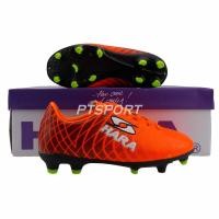 ราคา รองเท้ากีฬา รองเท้าสตั๊ดเด็ก HARA FK-28S ส้ม (6930158111)