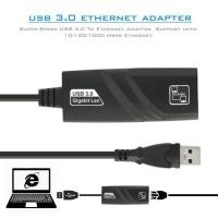 ราคา USB 3.0 to R.J45 Gigabit 10/100/1000 Ethernet Adapter แปลง USB3.0 เป็นสายแลนไดรเวอร์ในตัว (8788236175)