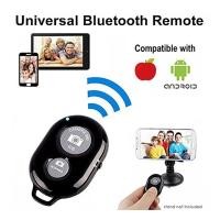 ราคา Fast ShipBluetooth Remote Camera Shutter Release สําหรับโทรศัพท์/คอมพิวเตอร์พร้อมแบตเตอรี่ฟรี Mini Remote Wireless Shutter (12567650611)