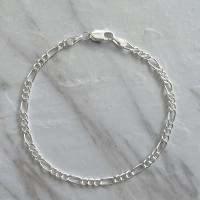 ราคา S925 สร้อยข้อมือเงินแท้ Unisex โซ่ผู้ชายอิตาลีเกาหลีแฟชั่นอุปกรณ์เสริม Link Chain สร้อยข้อมือเครื่องประดับ (42109603847)