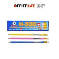 ราคา Horse (ตราม้า) ดินสอไม้ ดินสอ ความเข้ม HB รุ่น H-300 ( 12แท่ง / กล่อง ) (53603303134)