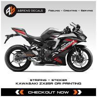 ราคา ZX25R SE Livery 2022 Striping Decal / Kawasaki Ninja ZX 25 R สติ๊กเกอร์มอเตอร์ไซค์ Ori Printing (27014409008)