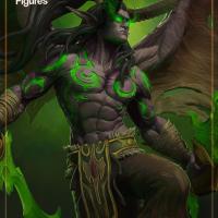 ราคา 3d การพิมพ์รูป GK สีขาวรุ่น World of Warcraft Ellie Demon Hunter เคลื่อนย้ายได้รองตกแต่งของขวัญ UCC2 (41305276798)
