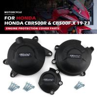 ราคา GB Racing CBR500R Motorcycles Engine cover Protection case For HONDA CBR500F CB500X CM500 2019-2023 (48655666487)
