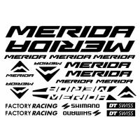 ราคา [ใหม่] สติ๊กเกอร์ติดจักรยาน Merida 21 ชิ้น ไวนิลตัดออก โลโก้ขี่จักรยาน stiker กรอบ basikal จักรยานเสือหมอบ จักรยานเสือภูเขา (23943407210)