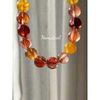 ราคา สร้อยควอตซ์ใสติดแร่ฮีมาทอยด์ ( Hematoid Quartz or Red Hematite in Quartz ) เป็นควอตซ์ใสติดแร่สีแดงส้ม (52256156559)