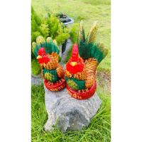 ราคา พ่อไก่แม่ไก่ลูกอีกสามชุด ปูนปั้น ครอบครัวไก่แจ้ พ่อไก่แม่ไก่ลูกอีกสาม (42054579544)