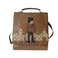 ราคา Lapalette Cupcake กระเป๋าเป้หนังแท้สีน้ำตาล (25954021522)