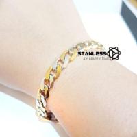 ราคา สร้อยข้อมือสแตนเลสแท้ งานขึ้นห้างลาย2 กษัตริย์ (321424703)