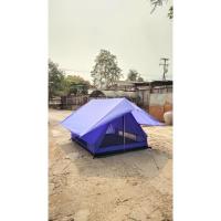 ราคา #สีน้ำเงิน...เต็นท์สามเหลี่ยม เต็นท์ลูกเสือ เต็นท์เข้าค่าย (26638485903)