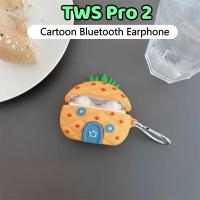 ราคา คุณภาพสูงCase + หูฟังไร้สายหูฟัง TWS Pro 2 Creative Pineapple House บลูทูธ Fone 5.0 Intra ชุดหูฟังคุณภาพเสียงสูงสําหรับ Android & iOS (42128463370)